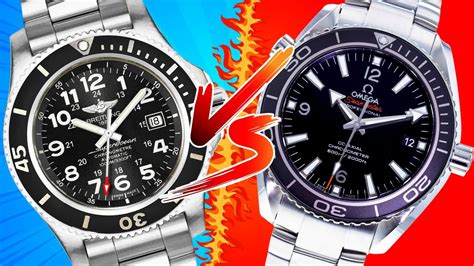 breitling seamaster vs omega